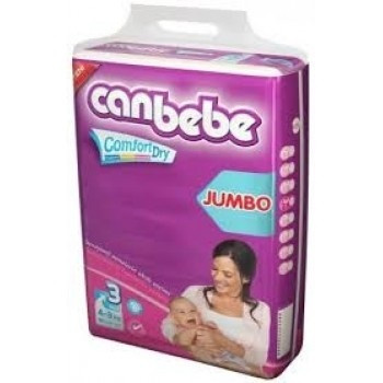Підгузки Canbebe Comfort Dry 3 midi 4-9 кг 62 шт (8690742100896)