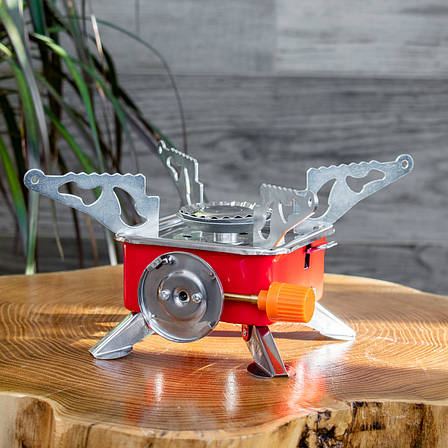 Туристична газова плита Portable Card Type Stove, фото 1