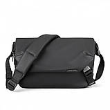 Сумка месенджер Mark Ryden MR8109 відділом під планшет 9.7 дюймів (Чорний), фото 9