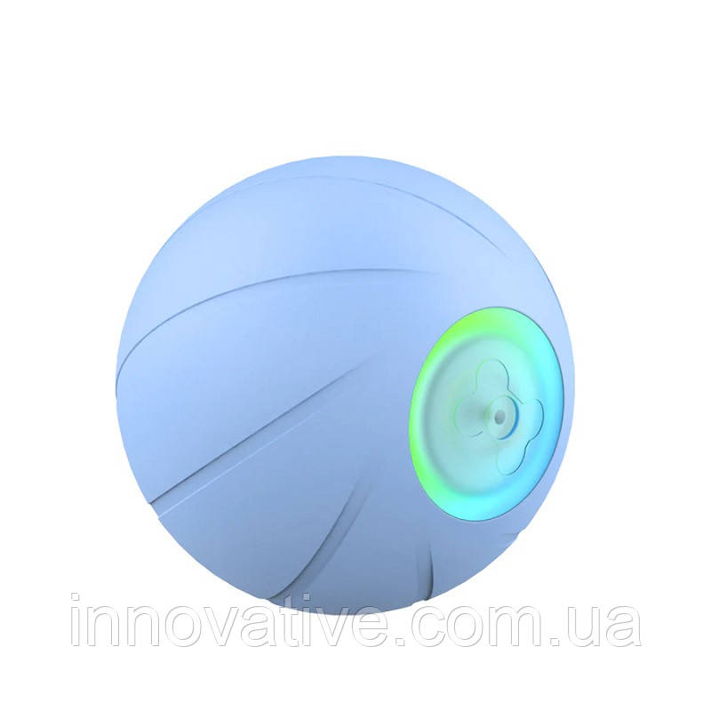 Інтерактивний м'ячик для маленьких собак Cheerble Wicked Ball SE C1221 (Блакитний), фото 1