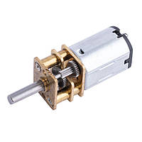 Мини мотор с редуктором 3VDC, 200 об/мин (12GAN20-30-200rpm-1,5-5VDC)