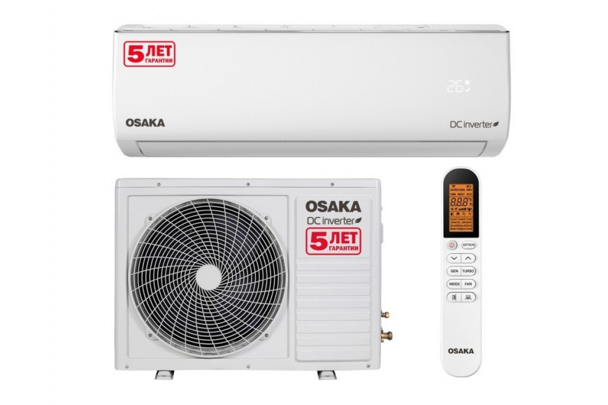 Кондиционер OSAKA STVP-24HH POWER PRO DC INVERTER