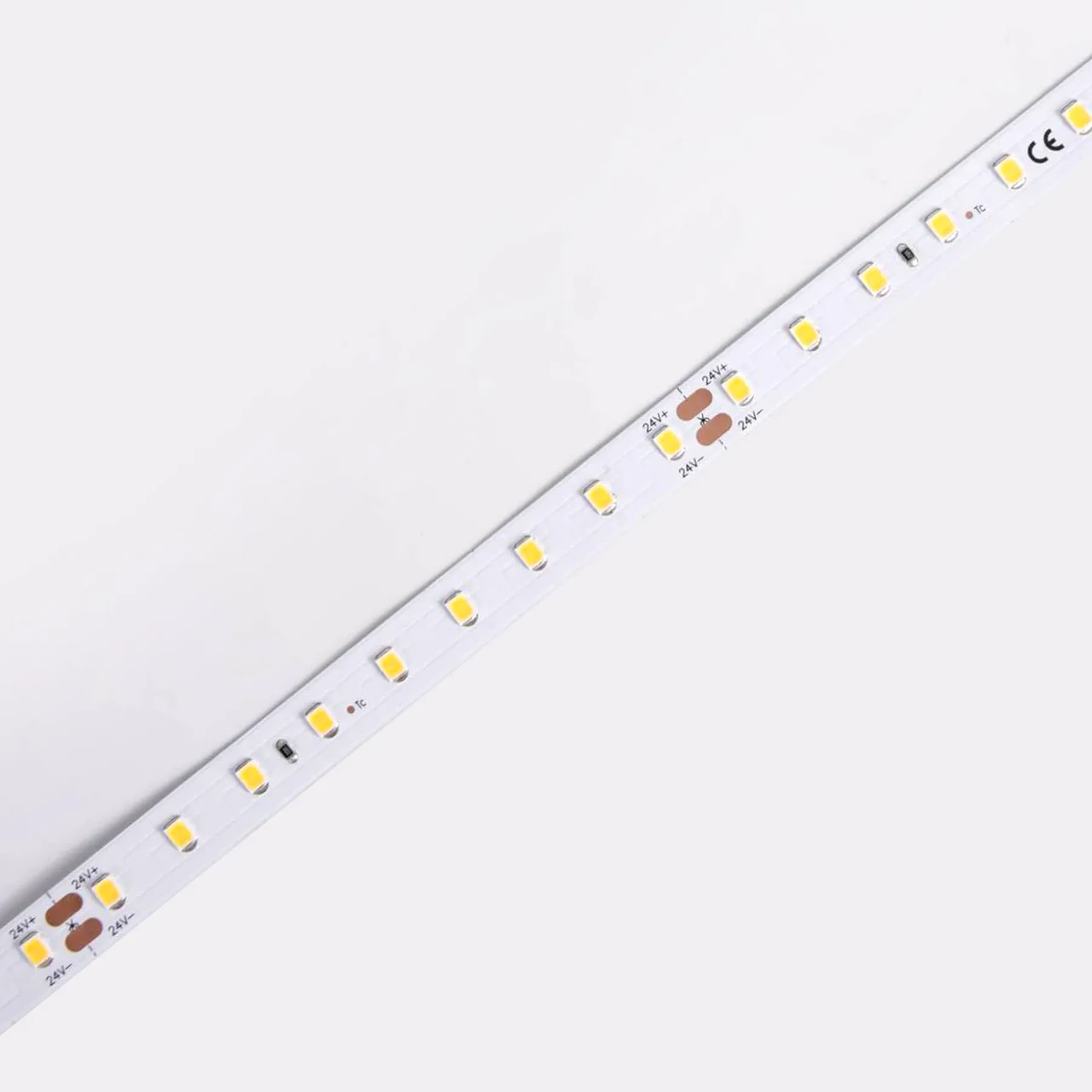 Led стрічка COLORS 180шт/м 24V 9,6Вт CRI=80 3000К ІР20 10мм з кратністю різу 50мм
