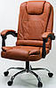 Крісло офісне Diego коричневе, фото 2
