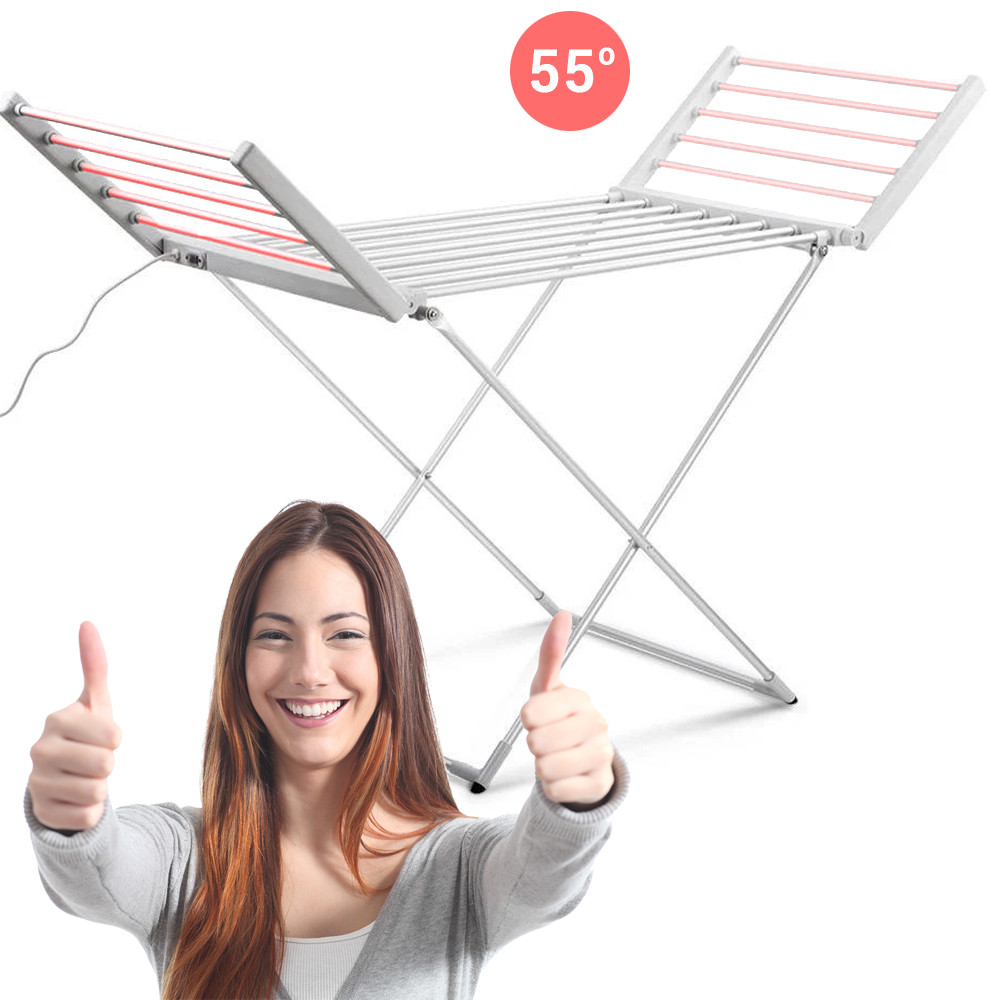 Электрическая сушилка для белья HEATED AIRER WITH WING быстрая сушка о