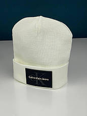 Шапка тепла Calvin Klein Біла, фото 4
