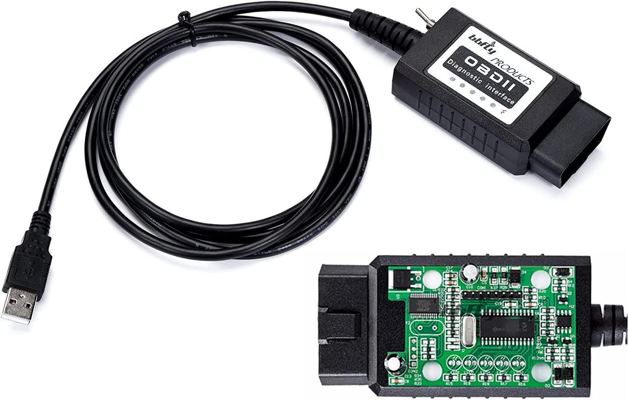 Купить Bbfly-BF32302 ELM327 Модифицированный USB-чип FTDI Forscan ...