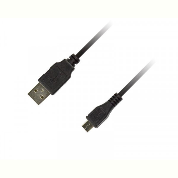 Кабель Piko USB — micro USB V 2.0 (M/M), 0.3 м, Black (1283126474071)