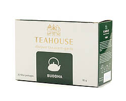 Чай Teahouse Будда (зелений чай у пакетиках), 80 г (20 шт.*4г) (4820209840537)