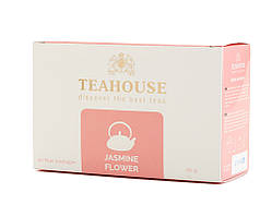 Чай Teahouse Квітка жасмину (зелений чай у пакетиках), 80 г (20 шт.*4г) (4820209840582)