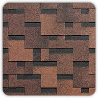 Бітумова черепиця Docke Pie Гранада Серія Premium Кава