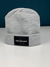 Шапка тепла Calvin Klein Сірий, фото 6