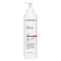 Увлажняющее мицеллярное молочко для лица Line Repair Glow Moisturizing Micellar Milk Christina, 300 мл