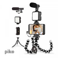 Комплект блогера Piko Vlogging Kit PVK-03LM (1283126515101)