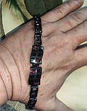 Чорнений браслет "Чорний лебідь" від студії LadyStyle.Biz, фото 2