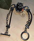 Сріблястий браслет Змія" від студії LadyStyle.Biz, фото 5