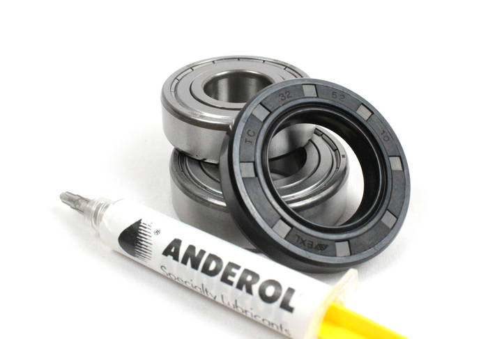 Комплект подшипников на стиральную машину Indesit Wisl 105 EX SKF 204 ...