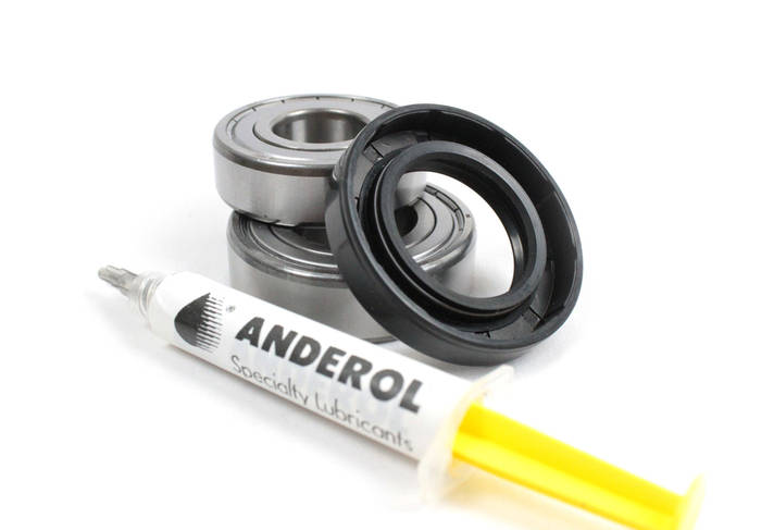 Комплект подшипников на стиральную машину Indesit Wisl 105 EX SKF 204 ...