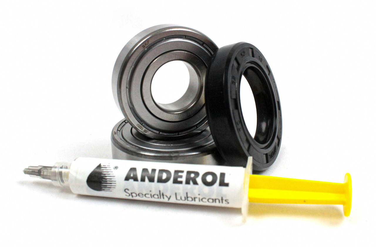 Підшипники до пральних машин Indesit SKF 6204, SKF 6205 і сальник 30*52*10, фото 1