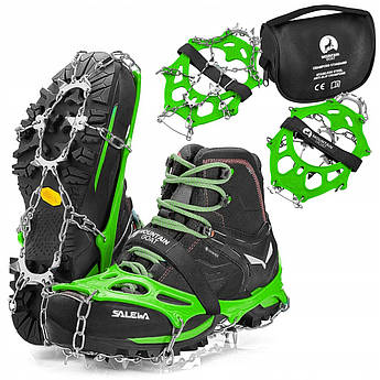 Льодоходи (ледоступи) на взуття Mountain Goat Standard 9 Nails MG0004 Size XL .