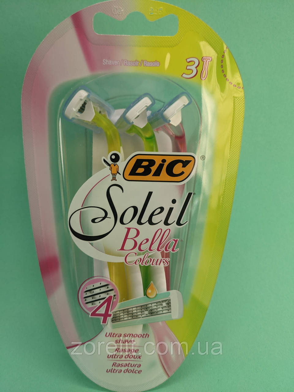 Станок для гоління BIC 4 Солей Белла (3 шт.)