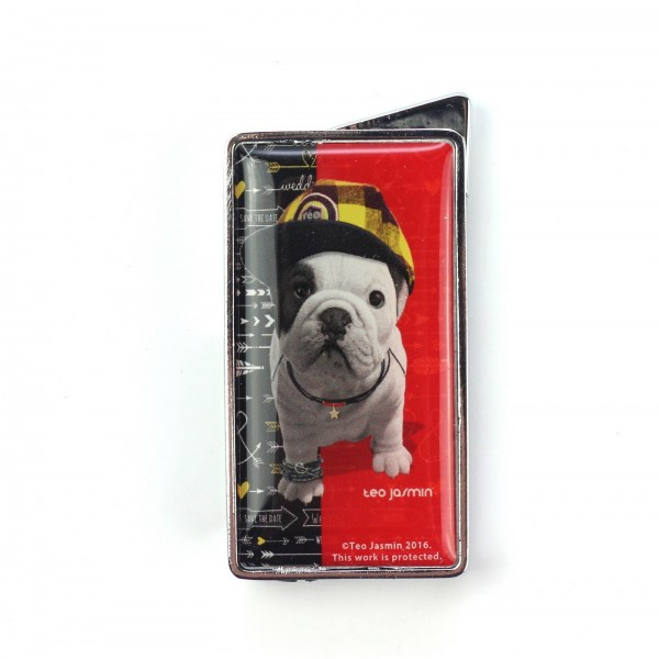 Запальничка "Jasmin", червона, фото 1