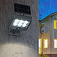 Вуличний прожектор ліхтар на сонячній батареї з датчиком руху LIVARNO Home HG04465A (Німеччина), фото 5