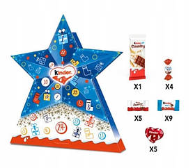 Адвент Kinder Star Advent Calendar 149g