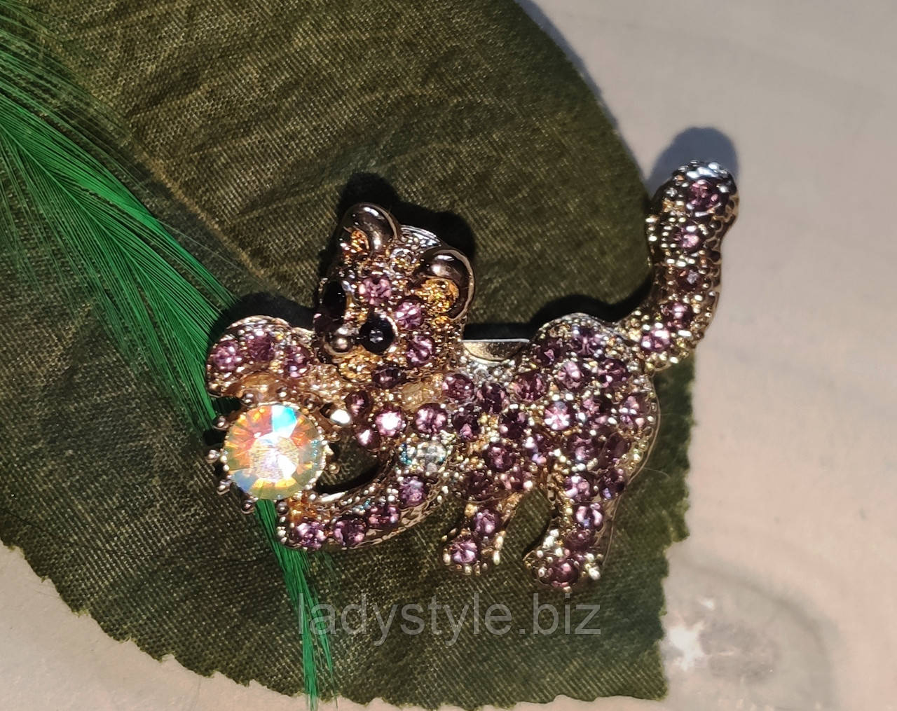 Брошка кошеня від студії LadyStyle.Biz