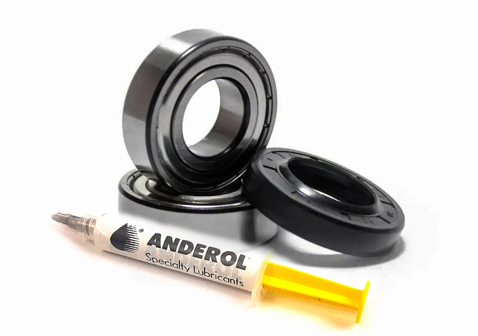 Підшипники для пральної машини Indesit SKF 6204, SKF 6205 і сальник 30*52*8,5/10,5, фото 1