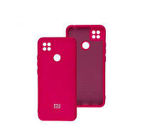 Чохол Silicone Case для Xiaomi Redmi 10A яскраво-рожевий