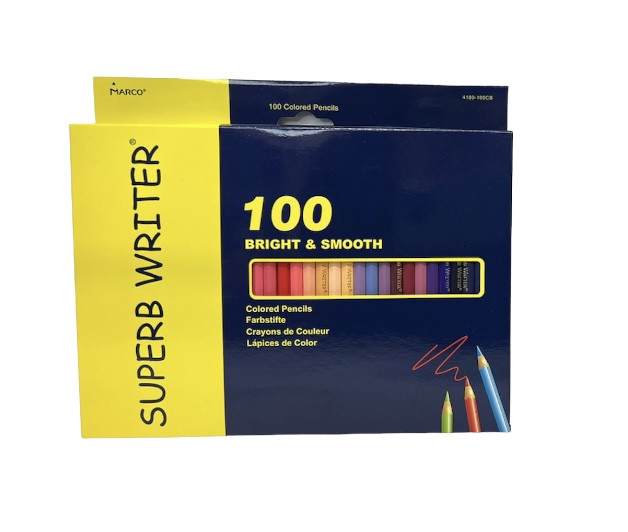 Олівці кольорові Marco Superb Writer 100 кольорів (4100-100СВ), фото 1