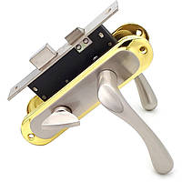 Набір ручок Kumru k. WC 62mm для міжкімнатних дверей із фіксатором.