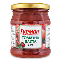 Паста томатна Гурма 25% 465 г, 33 Помідори 460 г