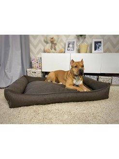 Теплий Діван лежачий Premium для великих собак всіх 120 х 80 см.Лежанка,Лежакі,лежак,лежак для собак, ляжко
