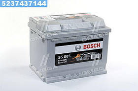 Акумулятор 63Ah-12v BOSCH (S5005) (242x175x190),R,EN610