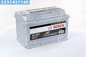 Акумулятор 74Ah-12v BOSCH (S5007) (278x175x175),R,EN750