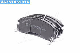 Колодка гальм. диск. MITSUBISHI GALANT IV (E3A) передн. (вир-во LPR)