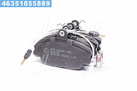 Колодка гальм. диск. PEUGEOT 309, 205 передн. (вир-во LPR)