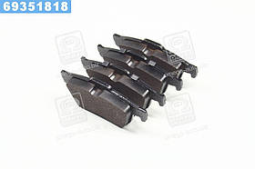 Колодка гальм. диск. RENAULT/SAAB/VOLVO задн. (вир-во ABS)