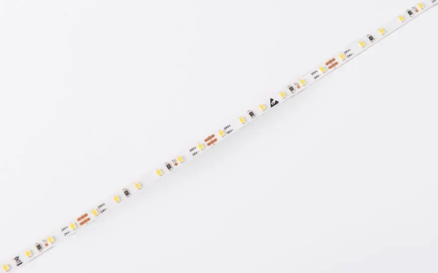 Led стрічка COLORS 120шт/м 24V 4mm 9,6Вт CRI=90 4000К ІР20 з кратністю різу 50мм вузька