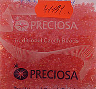 Бісер 10/0, світло-рожевий райдужний, №41191 (уп.50 грам)