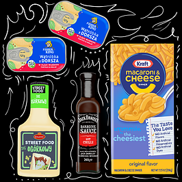 Олія, соуси, бакалія