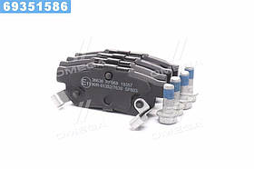 Колодка гальм. диск. HONDA/ROVER CIVIC/2 ser./4 ser. задн. (вир-во ABS)