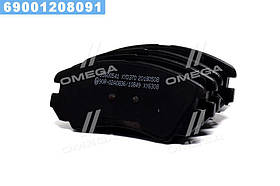 Колодки гальмівні передні дискові HYUNDAI TUCSON/KIA SPORTAGE (вир-во Jakoparts)