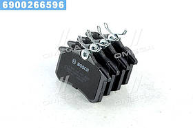 Колодка гальм. диск. AUDI A4, A6, VW GOLF IV задн. (вир-во Bosch)