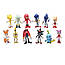 Набір іграшки фігурки Сонік Їжачок Super Sonic і його друзі, 12 шт., фото 2