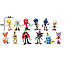 Набір іграшки фігурки Сонік Їжачок Super Sonic і його друзі, 12 шт., фото 5
