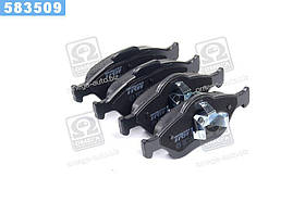 Тормозные колодки FORD FIESTA, FUSION, MAZDA 2 передн. (пр-во TRW)