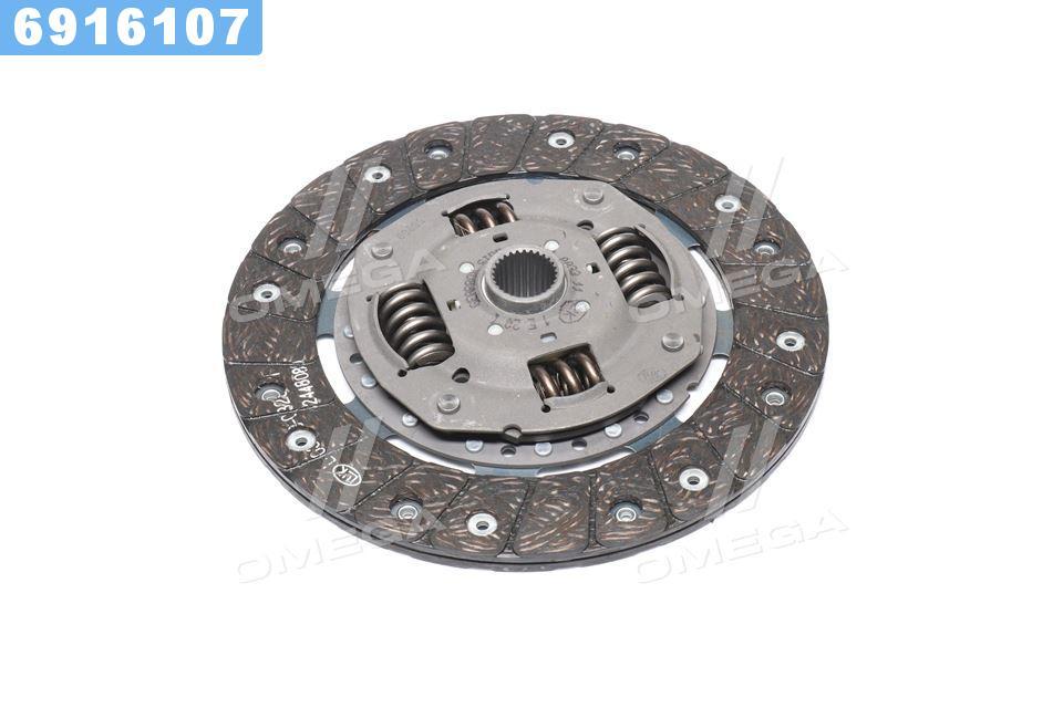 Диск зчепл. ведений SEAT LEON, TOLEDO, SKODA OCTAVIA, VW GOLF 1,6-1,8-2,0 91- (вир-во Luk), фото 1